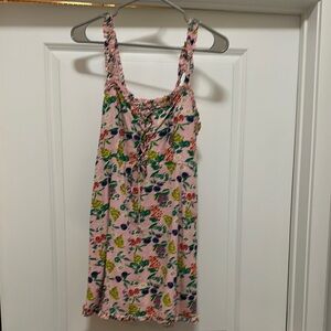 Urban outfitters UO robin lace up mini dress size Medium M